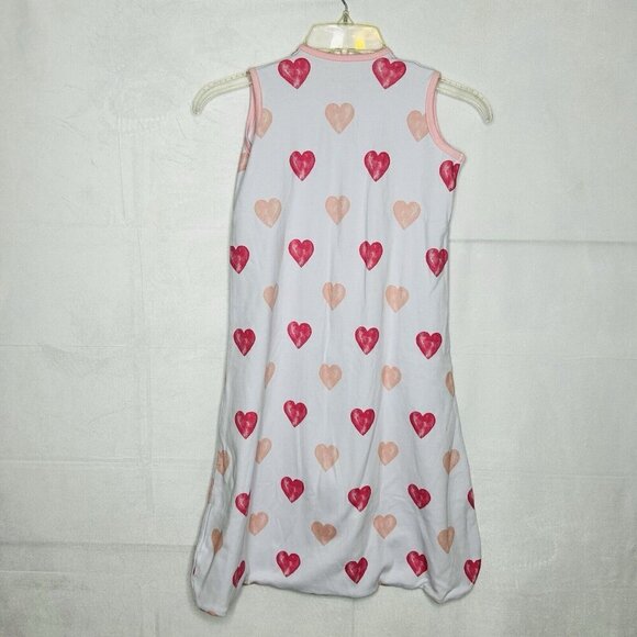 Mama Cheetah Organic Cotton Sleep Sack Sz Large 12-18 Months Heart Design - Picture 5 of 7